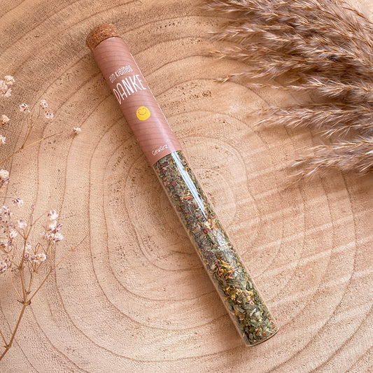 Gewürz im Reagenzglas -ein kleines Danke-