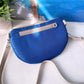 Bauchtasche *Anker* Weiß/Meeresblau/Kork Hellbraun