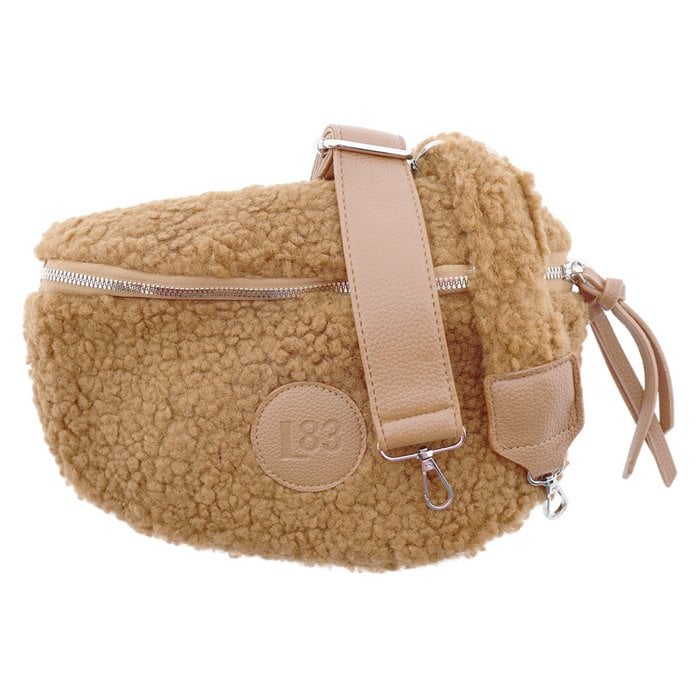Bauchtasche Teddy -Beige-