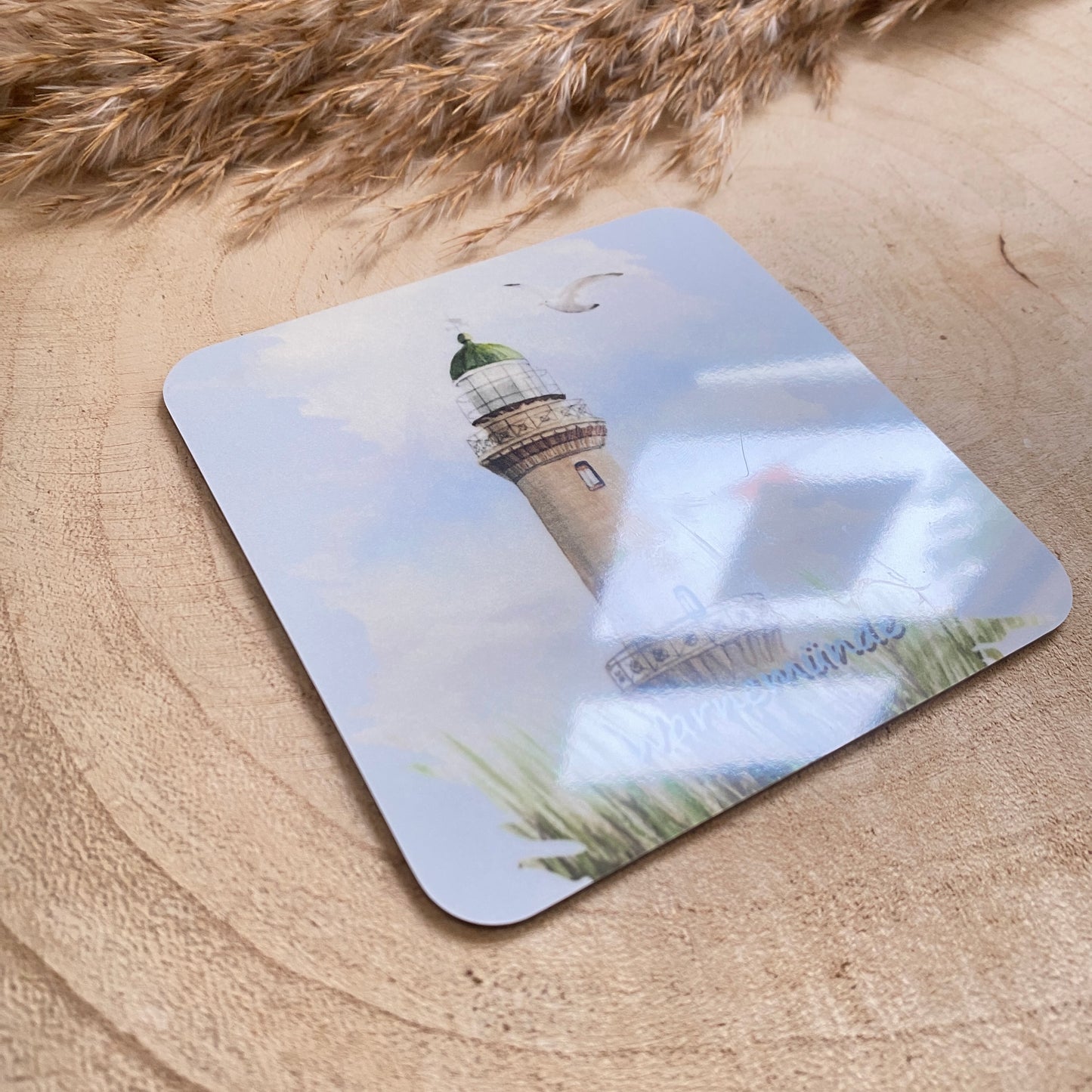 Untersetzer -Warnemünde/Düne H-