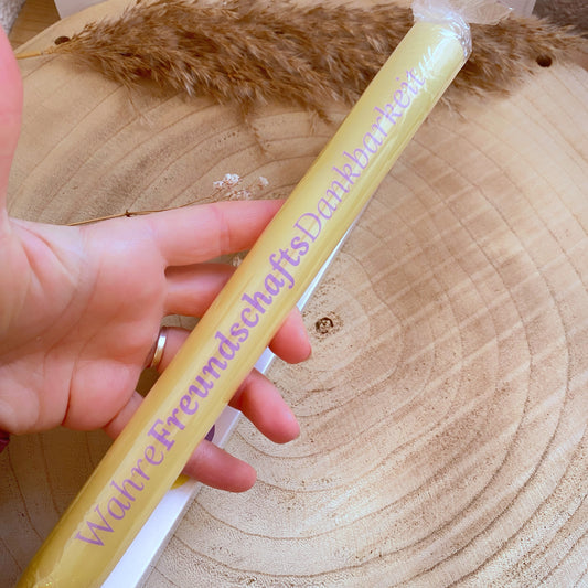 Kerze mit Duft -WahreFreundschaftsDankbarkeit-