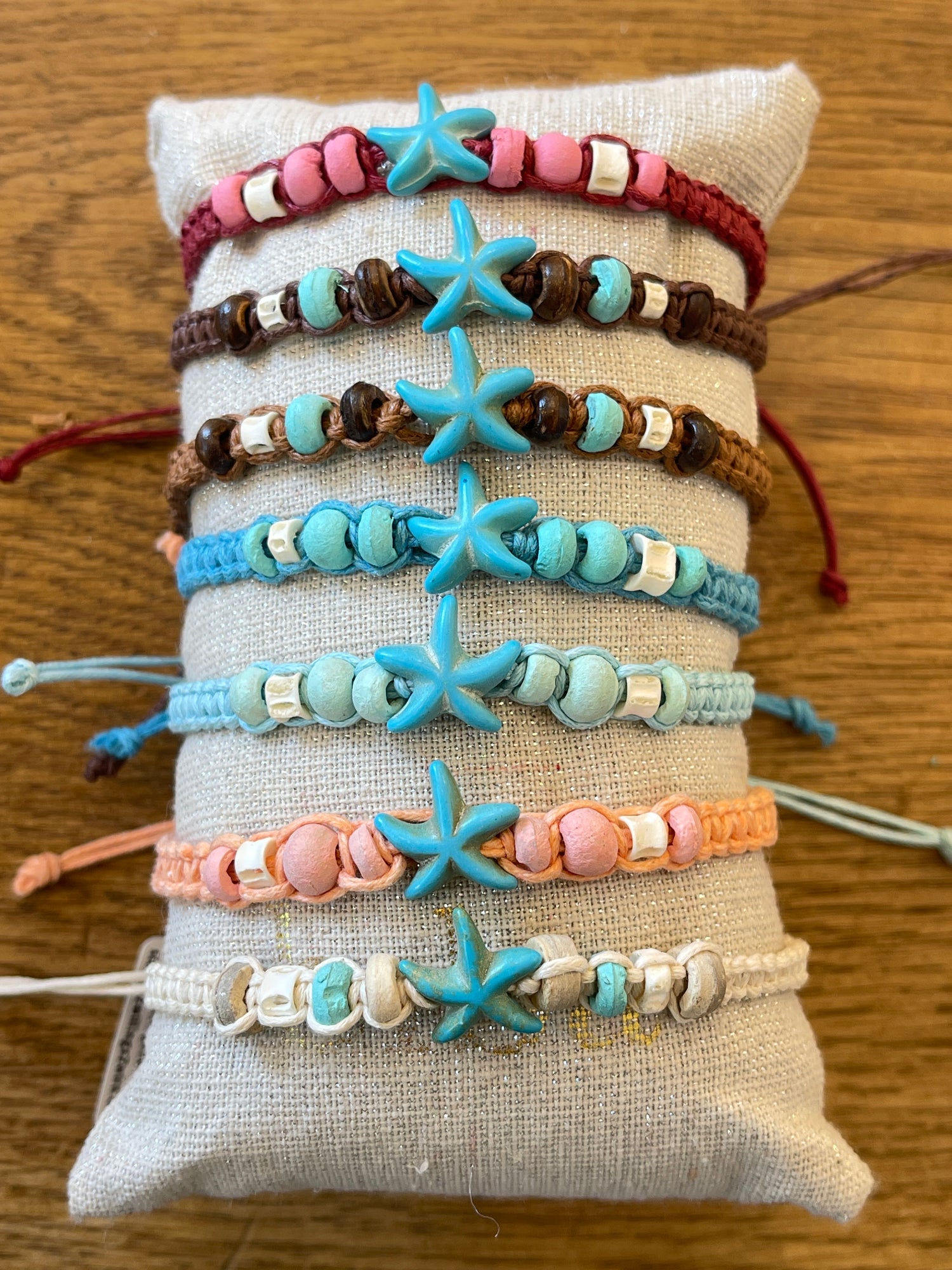 Armbänder Schiebeknoten
