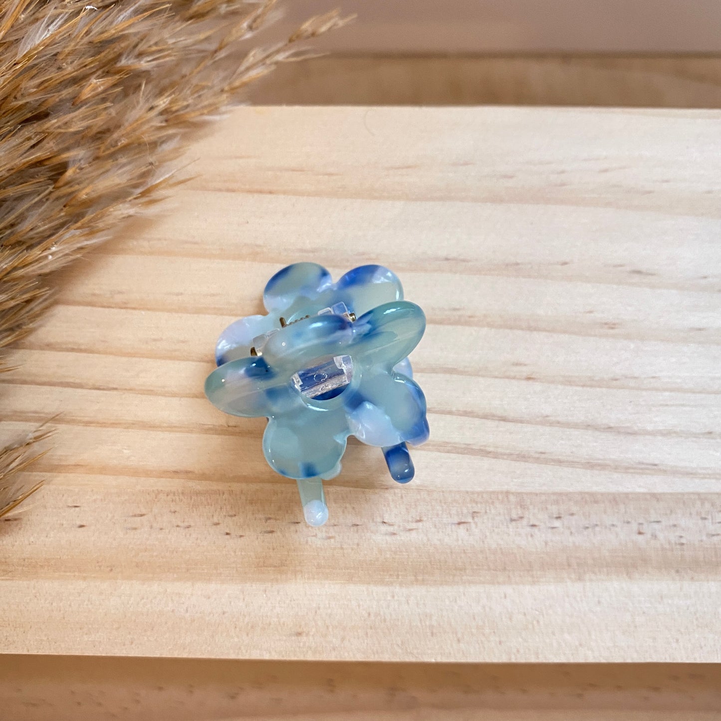 Haarklammer klein Blume -Ozean-
