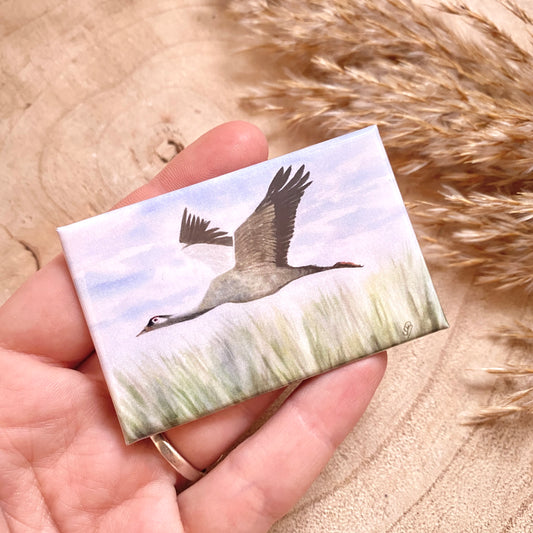 Magnet -Kranich-