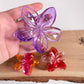 Haarklammer Flower -Verlauf-