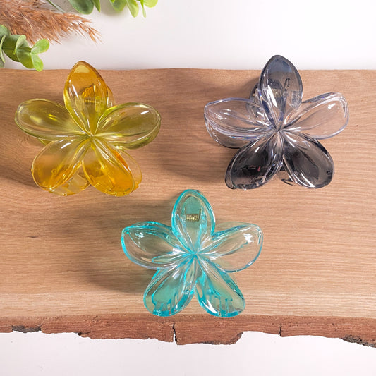 Haarklammer Flower -Verlauf-