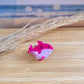 Haarklammer klein -Haifisch Pink-