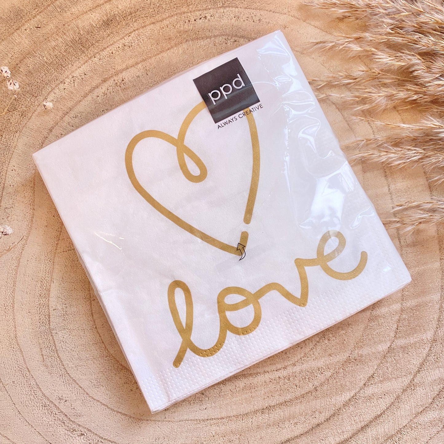 Servietten 25x25 cm -LOVE-