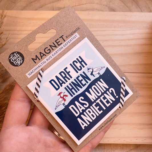Magnet -Das Moin anbieten-