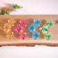 Haarklammer Flower -3er Verlauf-