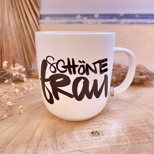 Tasse 0,4 l -Schöne Frau-
