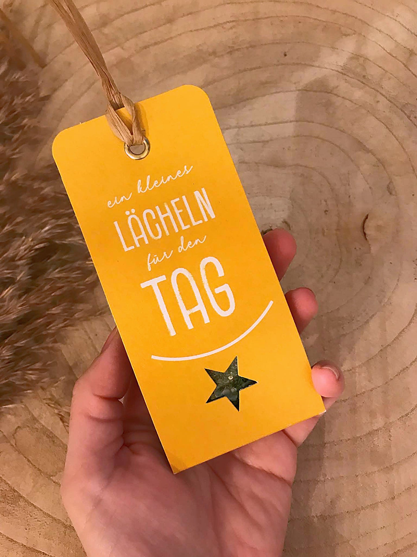 Gewürz Anhänger -Ein kleines Lächeln für den Tag-