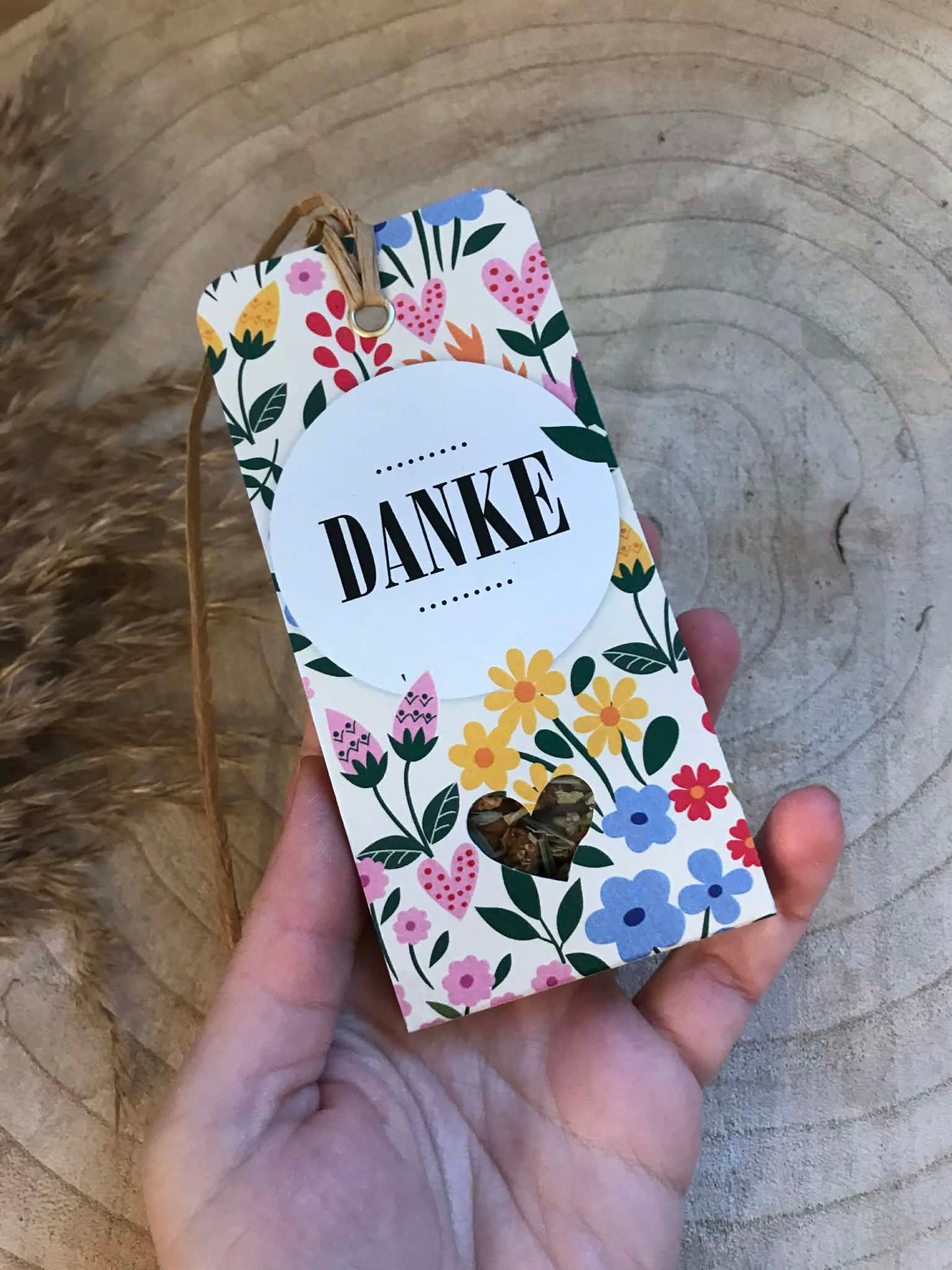 Gewürz Anhänger -Danke-