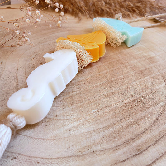 Seifenkette -Fisch/Boot/Seepferdchen-