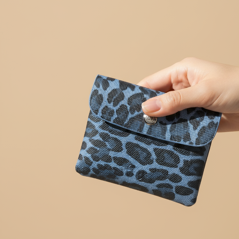 Geldbörse -Leo Blau-