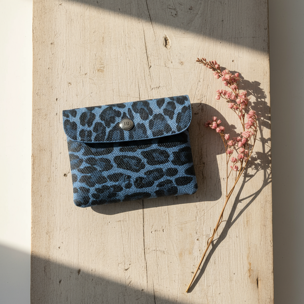 Geldbörse -Leo Blau-