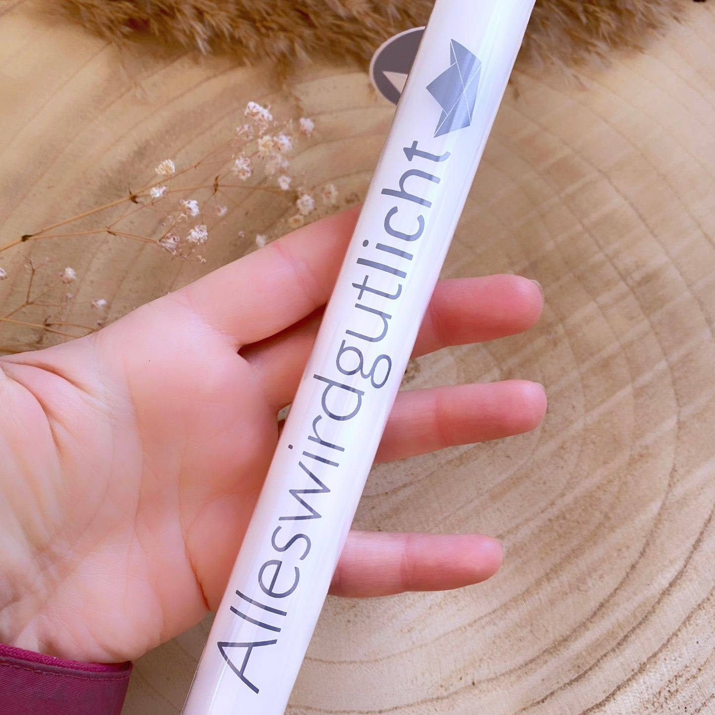 Kerze -Alleswirdgutlicht-