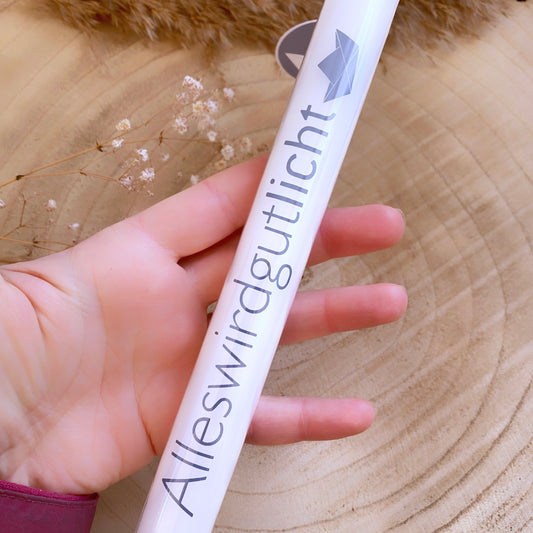 Kerze -Alleswirdgutlicht-