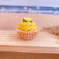 Badezusatz -Cupcake Gelb-