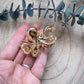 Haarklammer Oktopus -Metallic-