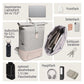 Rucksack Sperling Rolltop Daily *Mint/Creme* gepolstert