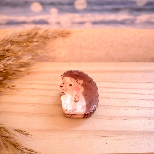 Haarklammer klein -Igel-