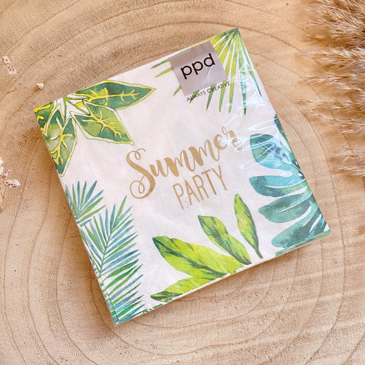 Servietten 25x25 cm -Summer Party-