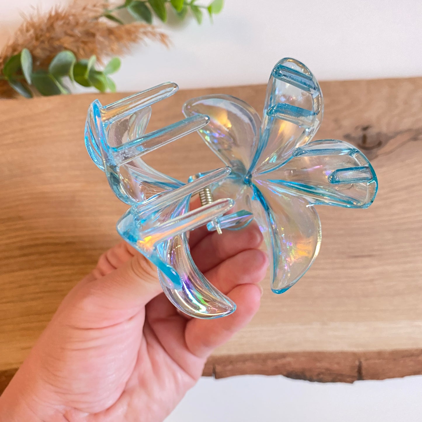 Haarklammer Flower -Mirror-