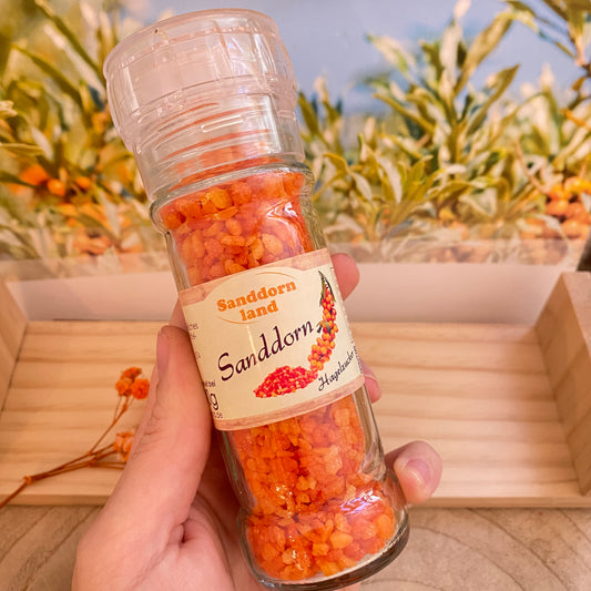 Sanddorn Hagelzucker -Mühle-