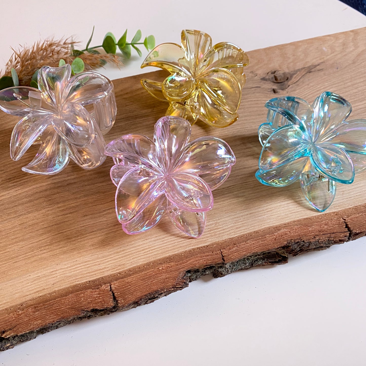 Haarklammer Flower -Mirror-