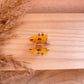 Haarklammer klein -Giraffe-