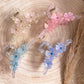 Haarklammer Flower -3er Strass-