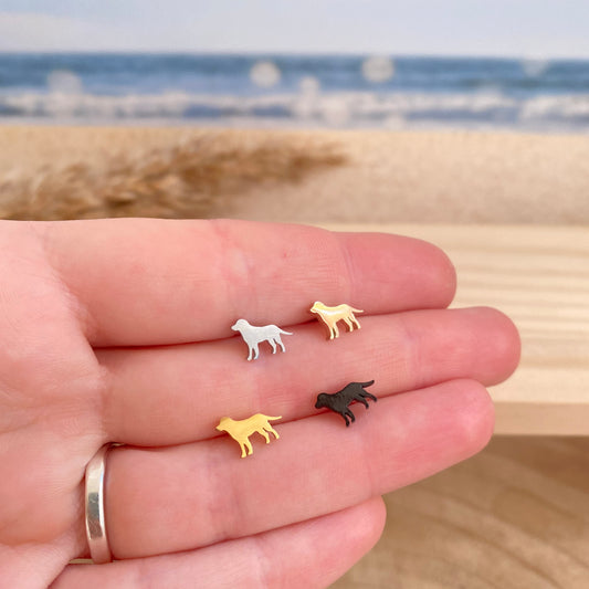 Ohrstecker Edelstahl -Hunde-