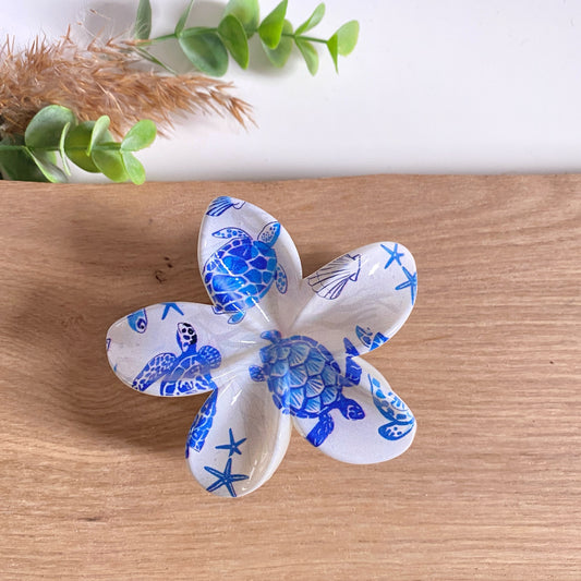 Haarklammer Flower -Maritim-
