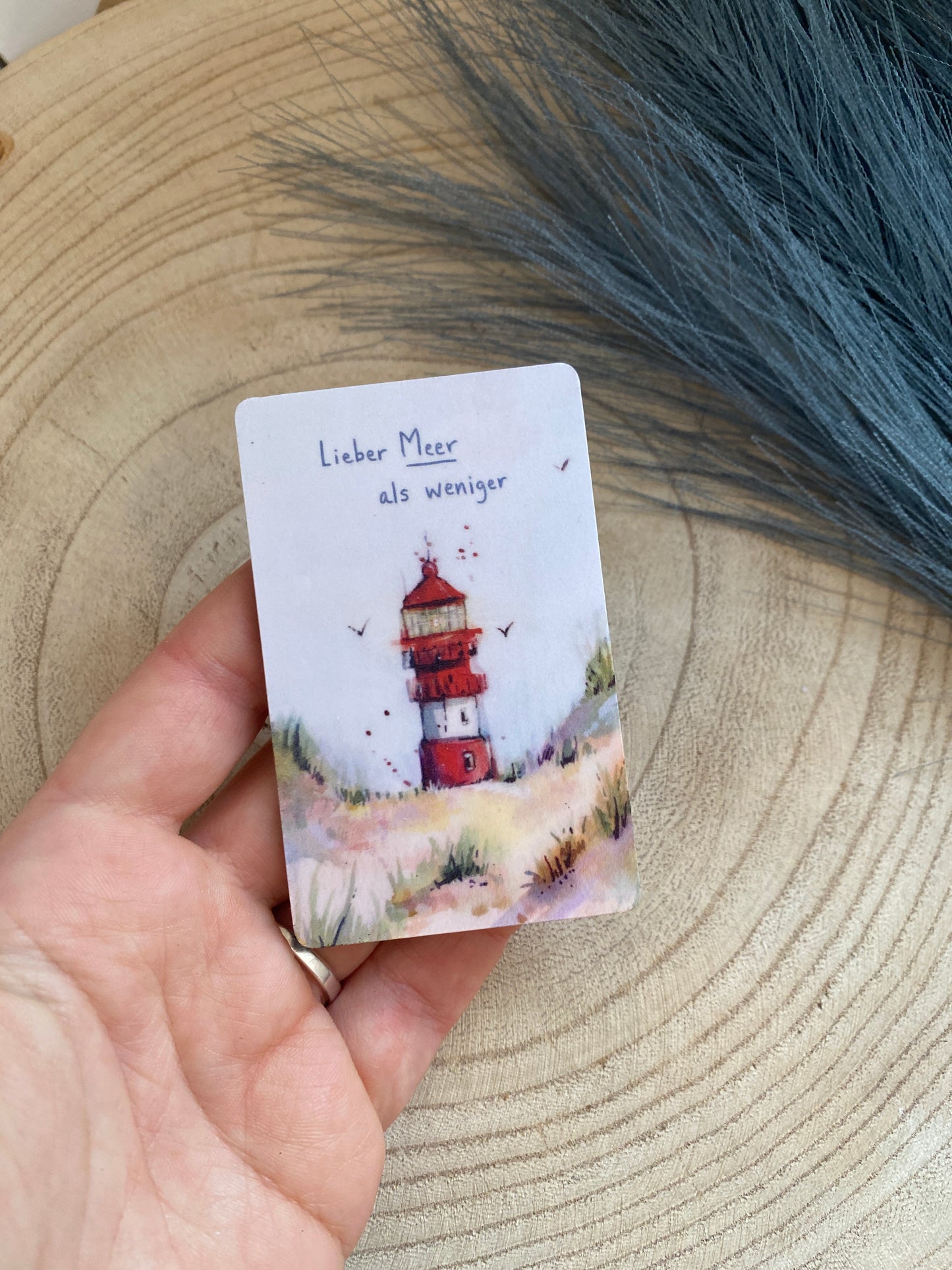 Magnet -Lieber Meer als weniger-