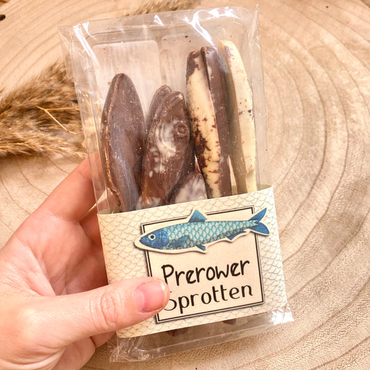 Schokolade Vollmilch -Prerower Sprotten-
