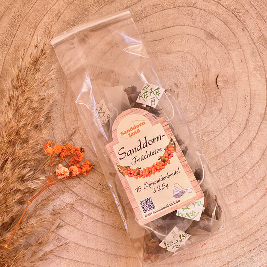 Sanddorn Tee -Früchte Teebeutel-