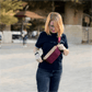 Bauchtasche Sperling Casual *Bordeaux/Kork Hellbraun*