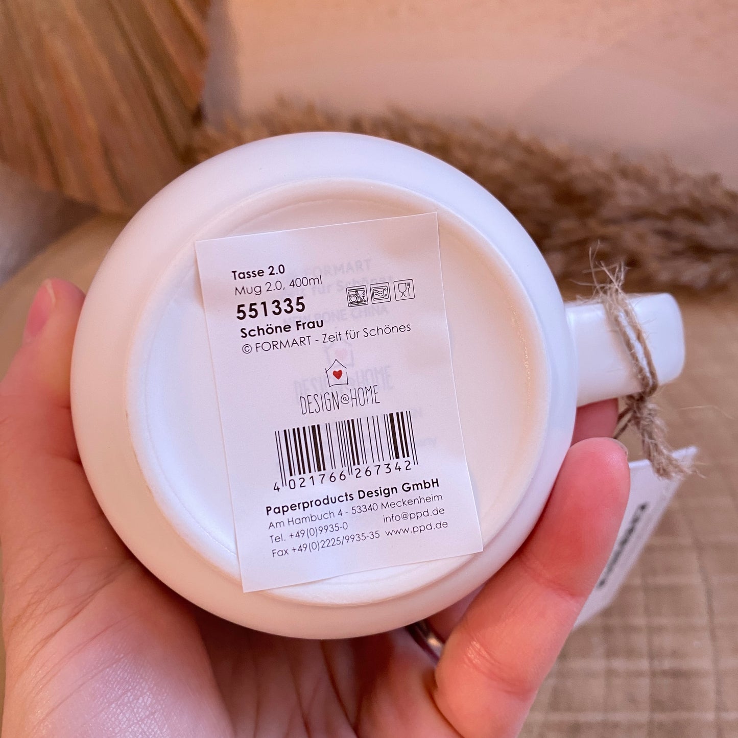 Tasse 0,4 l -Schöne Frau-