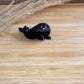 Haarklammer klein -Robbe Schwarz-