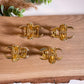 Haarklammer Flower -Metallic-