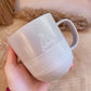 Tasse 0,4 l -Boot weiß/beige-