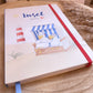 Notizbuch A5 -Insel Glück-