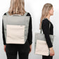 2 in 1 Rucksack/Tasche Sperling Triple *Mint/Creme*