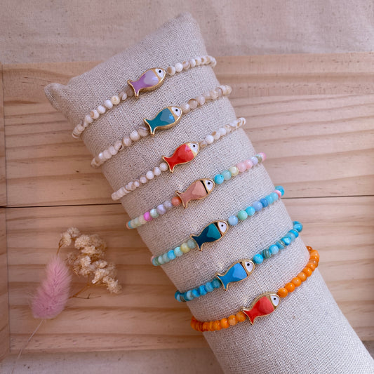Armband elast. Fisch