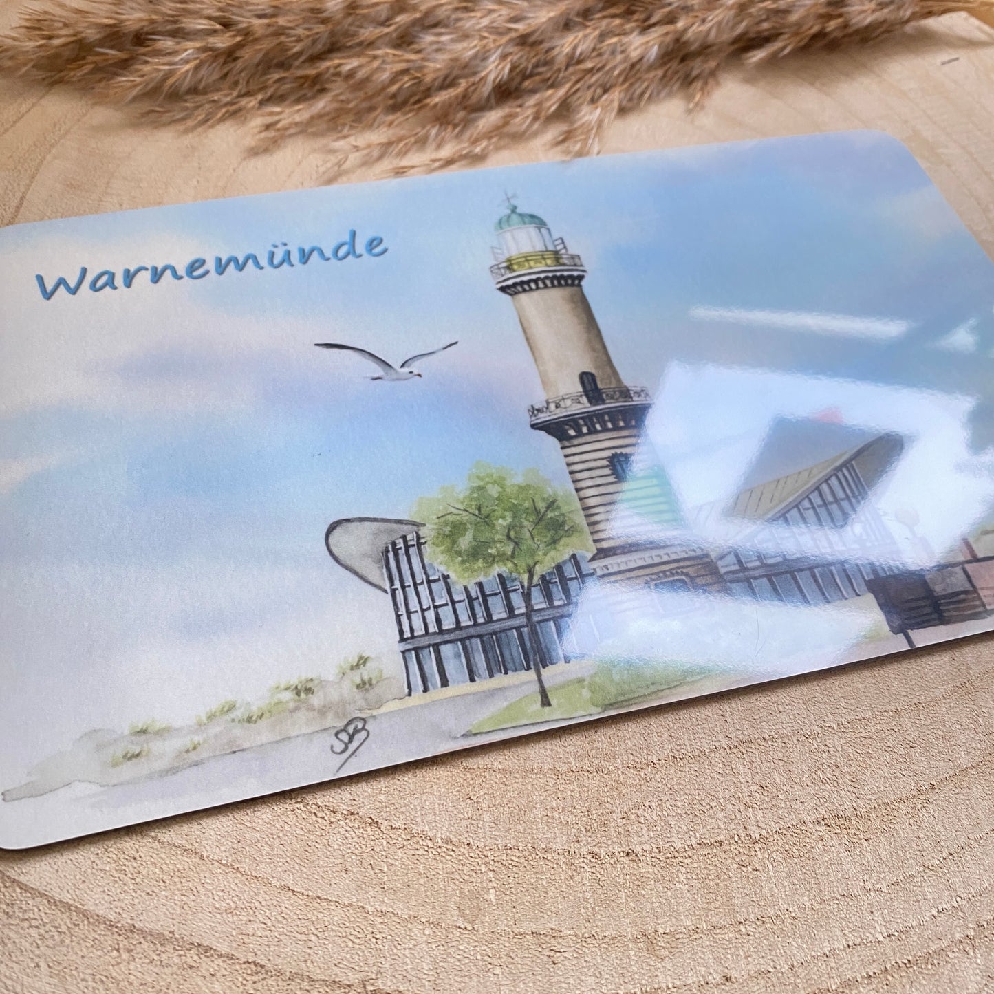 Frühstücksbrettchen -Warnemünde/Teepott Q-