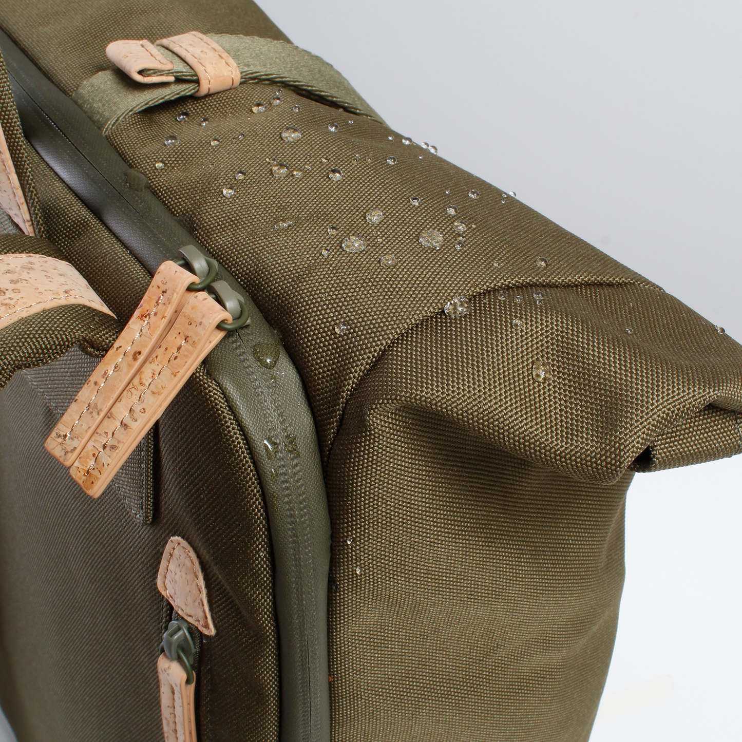 Rucksack Sperling Rolltop Daily *Kiwi/Kork Hellbraun*