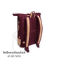 Rucksack Sperling Rolltop Daily *Bordeaux/Kork Hellbraun* gepolstert
