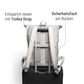 Rucksack Sperling Rolltop Daily *Mint/Creme* gepolstert