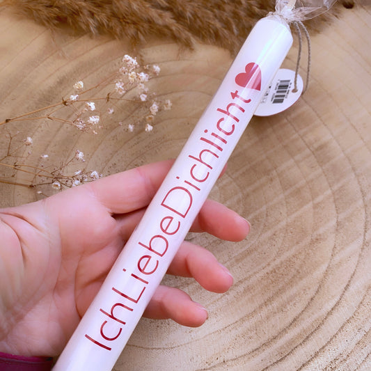 Kerze -Ichliebedichlicht-